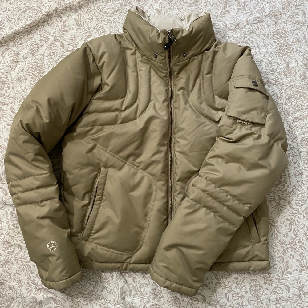 Neutral Columbia Puffer Jacket